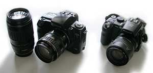 EOS 5QDとFinePix S9000